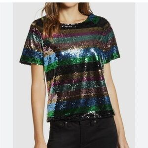 Sanctuary Sequin Top